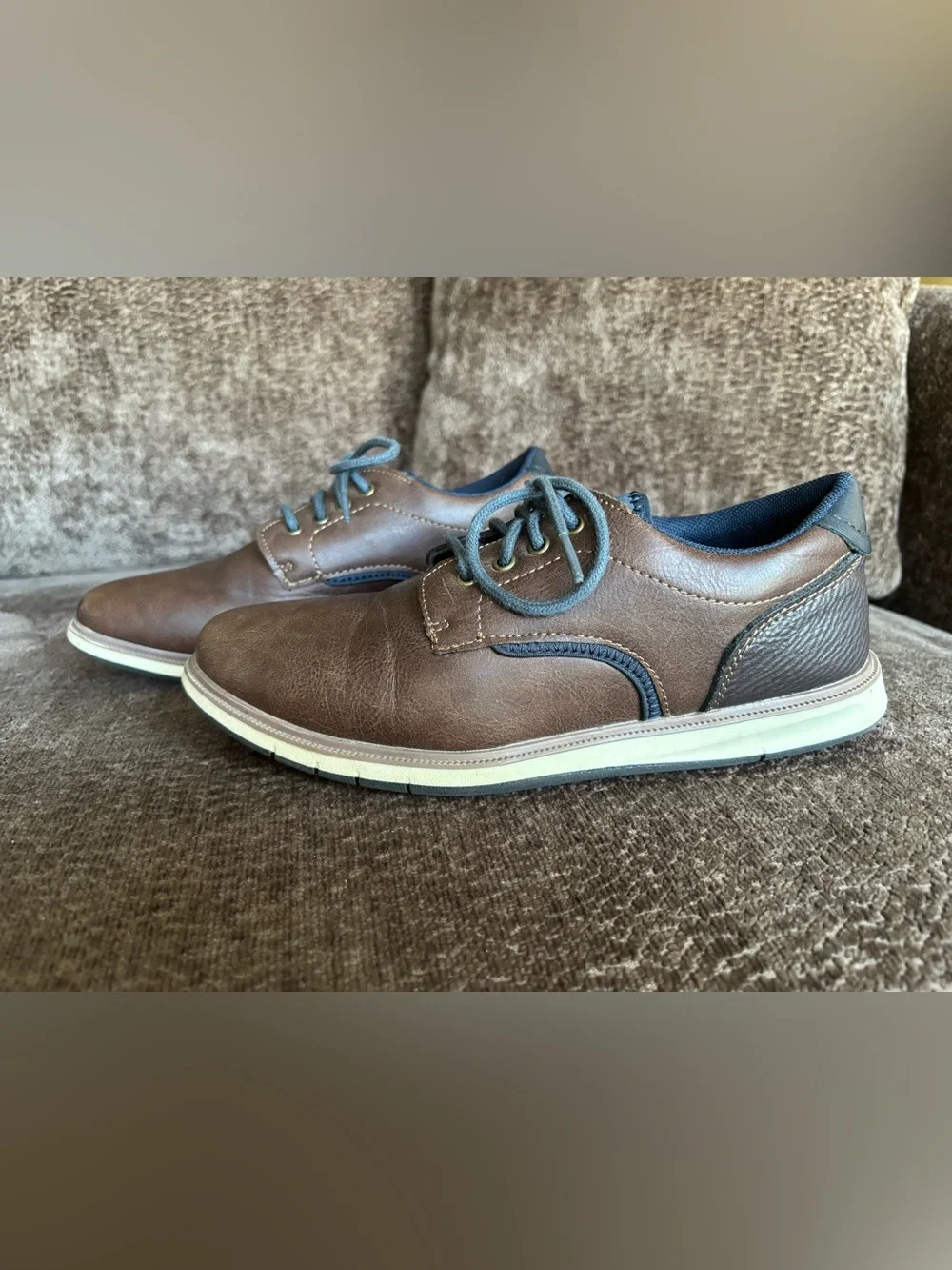 Boys oxford dress shoes - brown